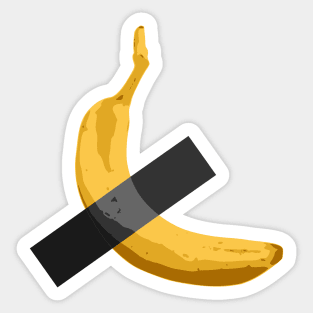 Banana & Tape Sticker